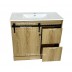 Vanity - WB900FS - Free Standing 900mm Wood Grain